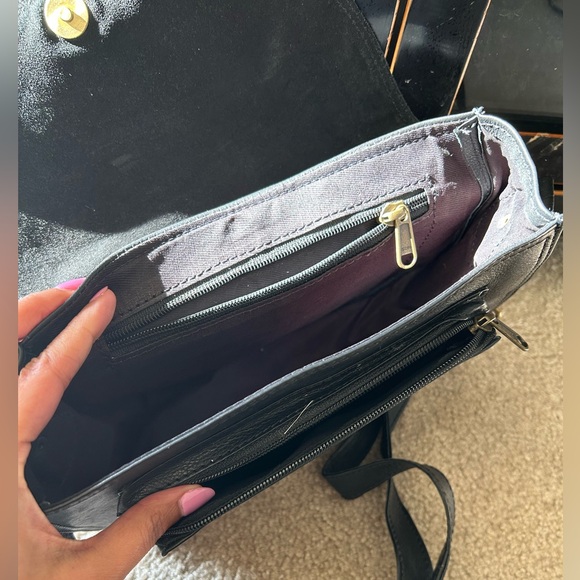 Handmade leather purse- never used - Picture 3 of 4